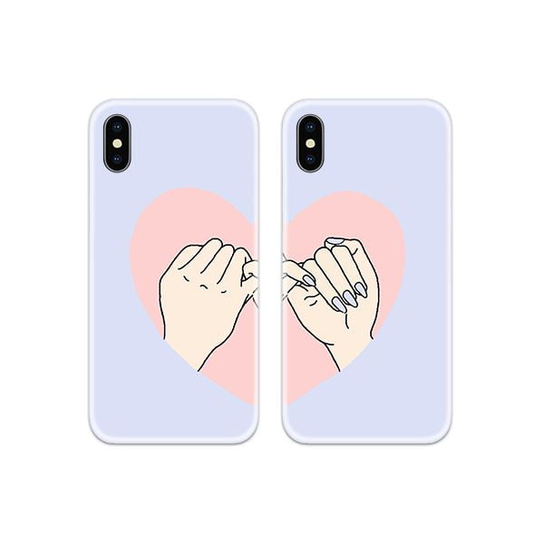 Pinky Promise Couple Phone Cover