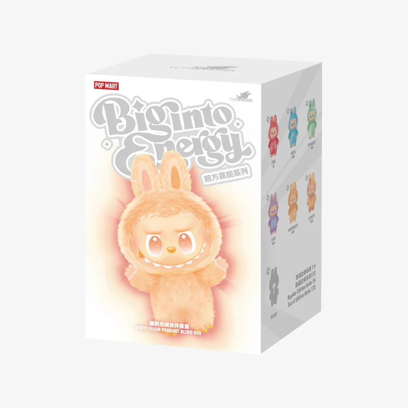 100% Original | Popmart Authenticated - Gen 3 Labubu Cute Monsters Collectible Toy Big Into Energy