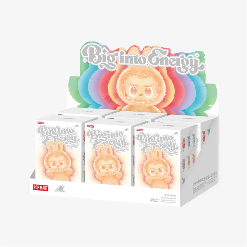 100% Original | Popmart Authenticated - Gen 3 Labubu Cute Monsters Collectible Toy Big Into Energy