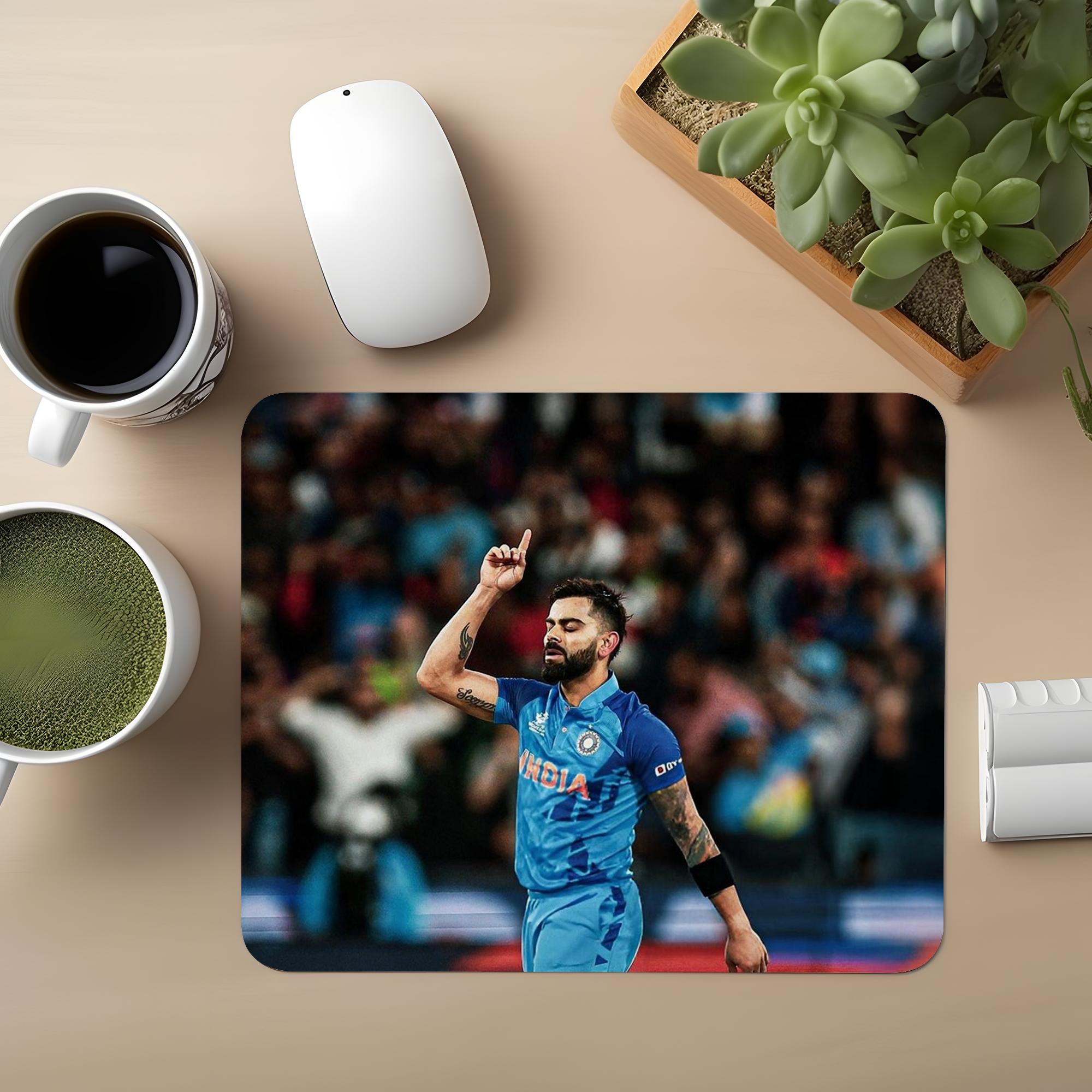 Virat -The Run Chase Master Premium Mouse Pad