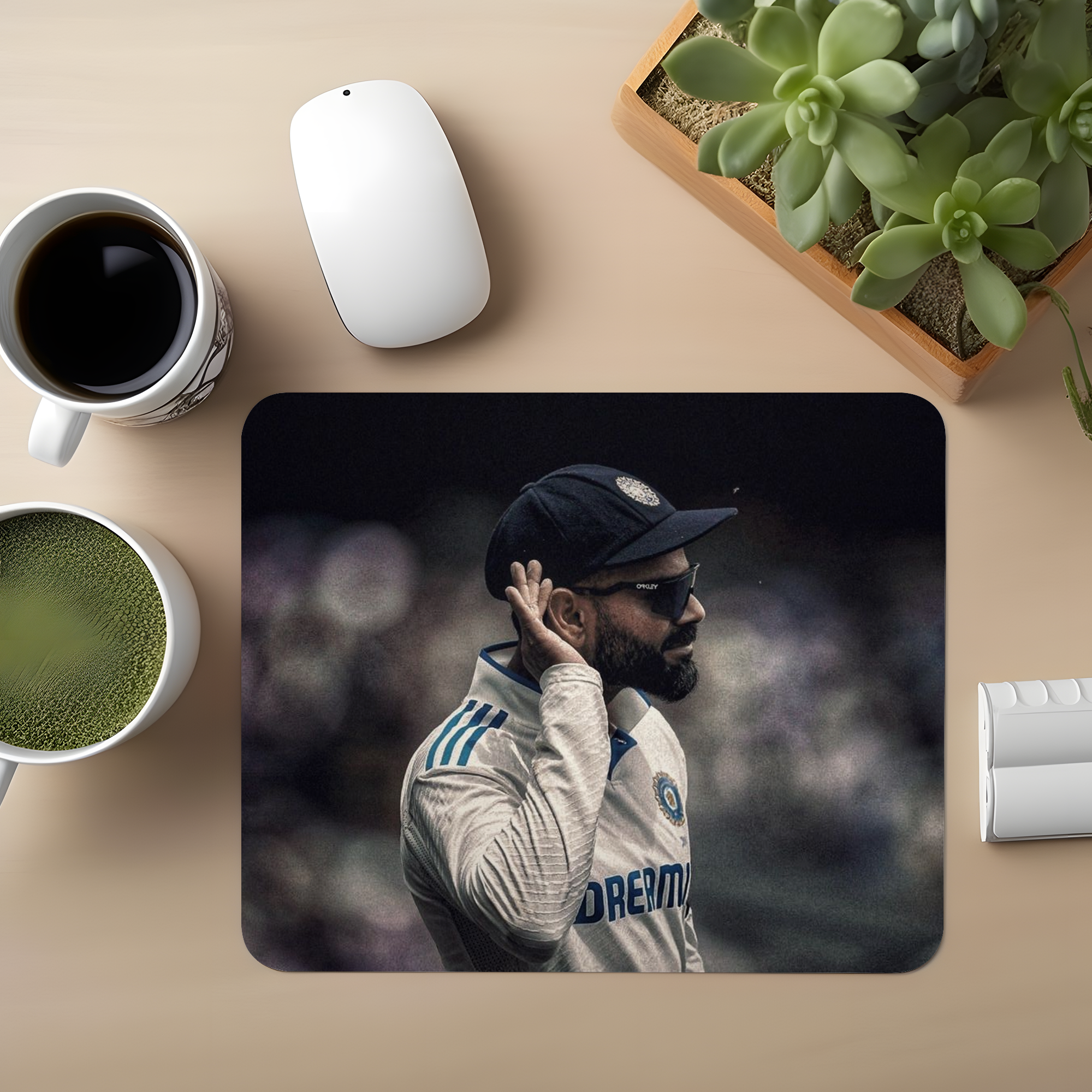 The Crowd Controller Premium Mouse Pad