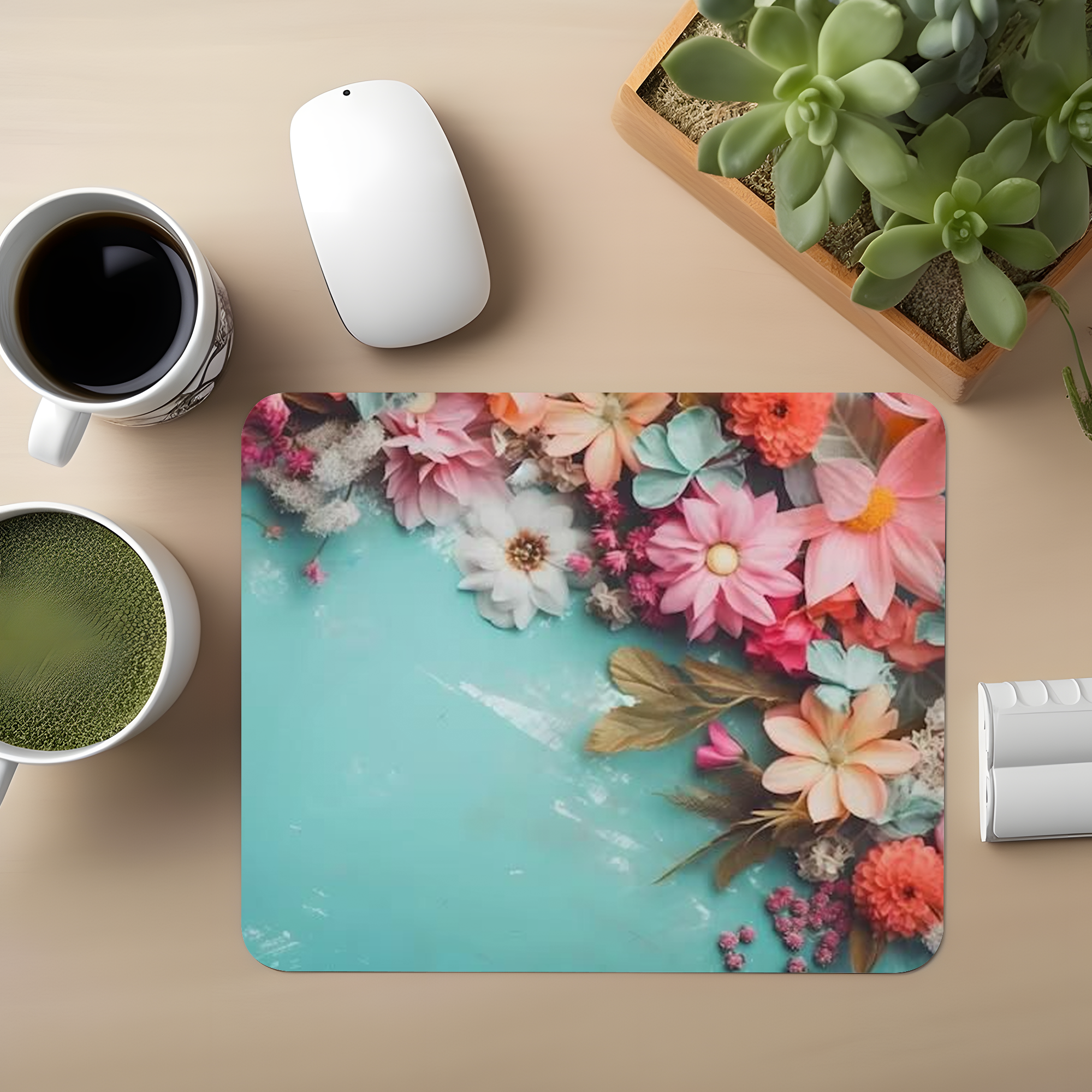 Nocturne Florals Premium Mouse Pad