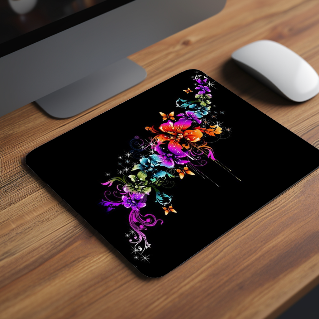 Imperial Bloom Premium Mouse Pad