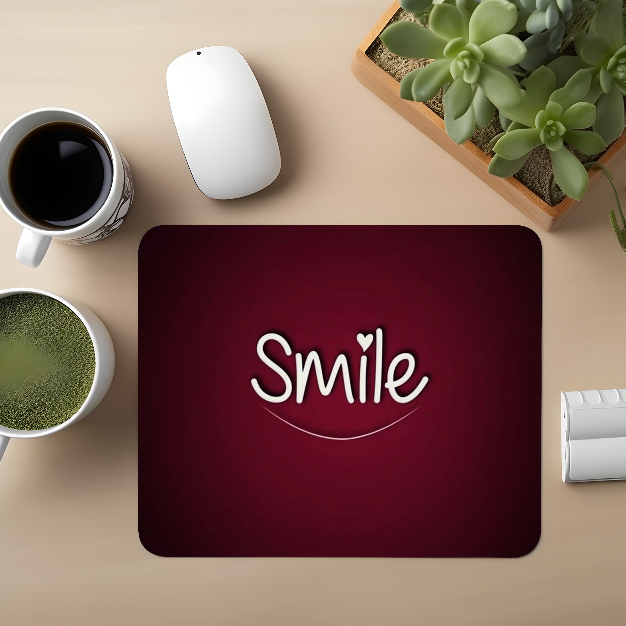 Smile Premium Mouse Pad