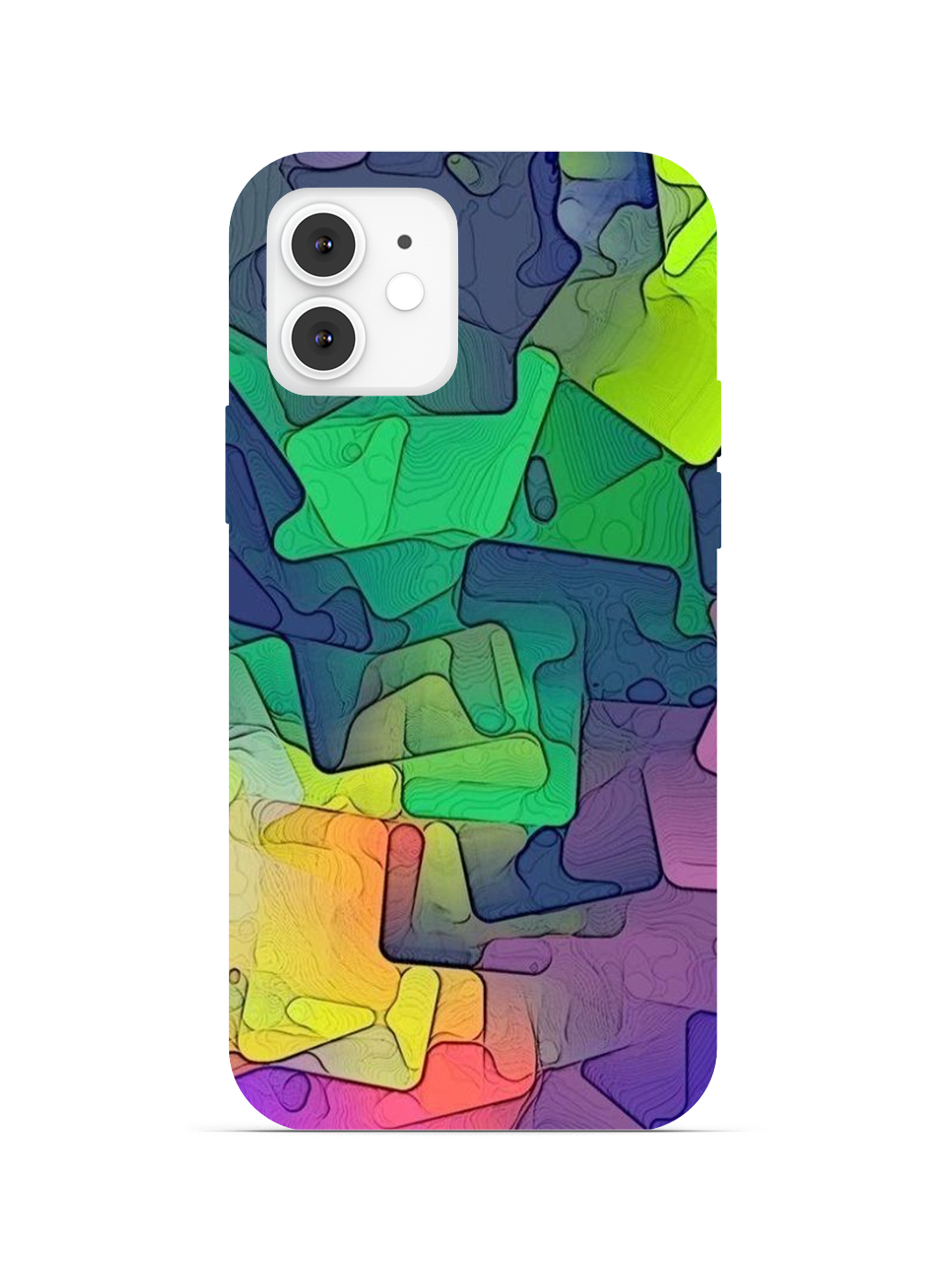 Pastel Spectrum Blocks Phone Cover