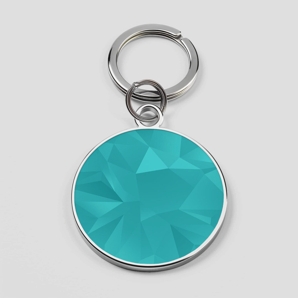Pastel Aqua Diamond Shard Phone Cover