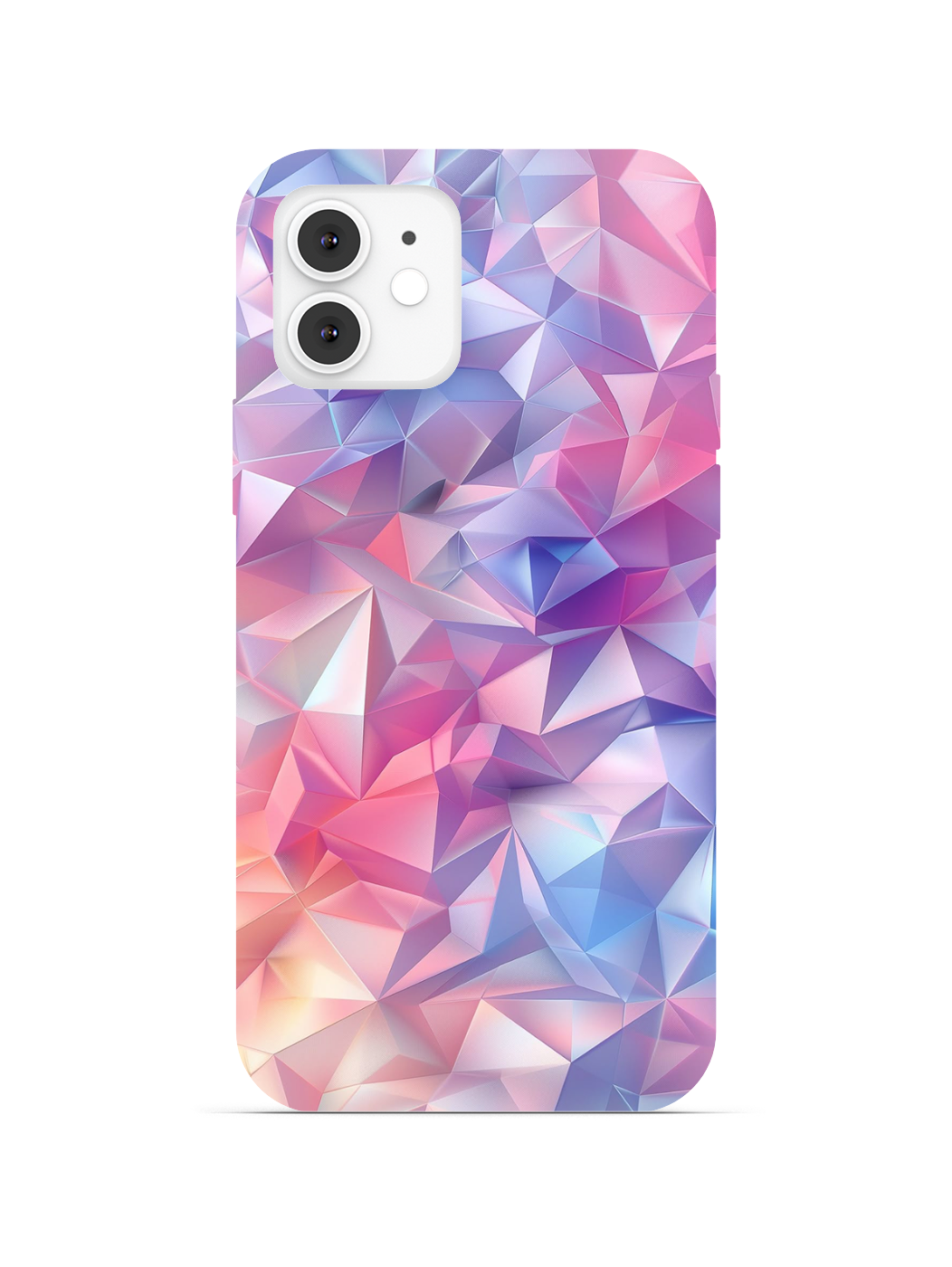 Pastel Purple Diamond Crystal Phone Cover