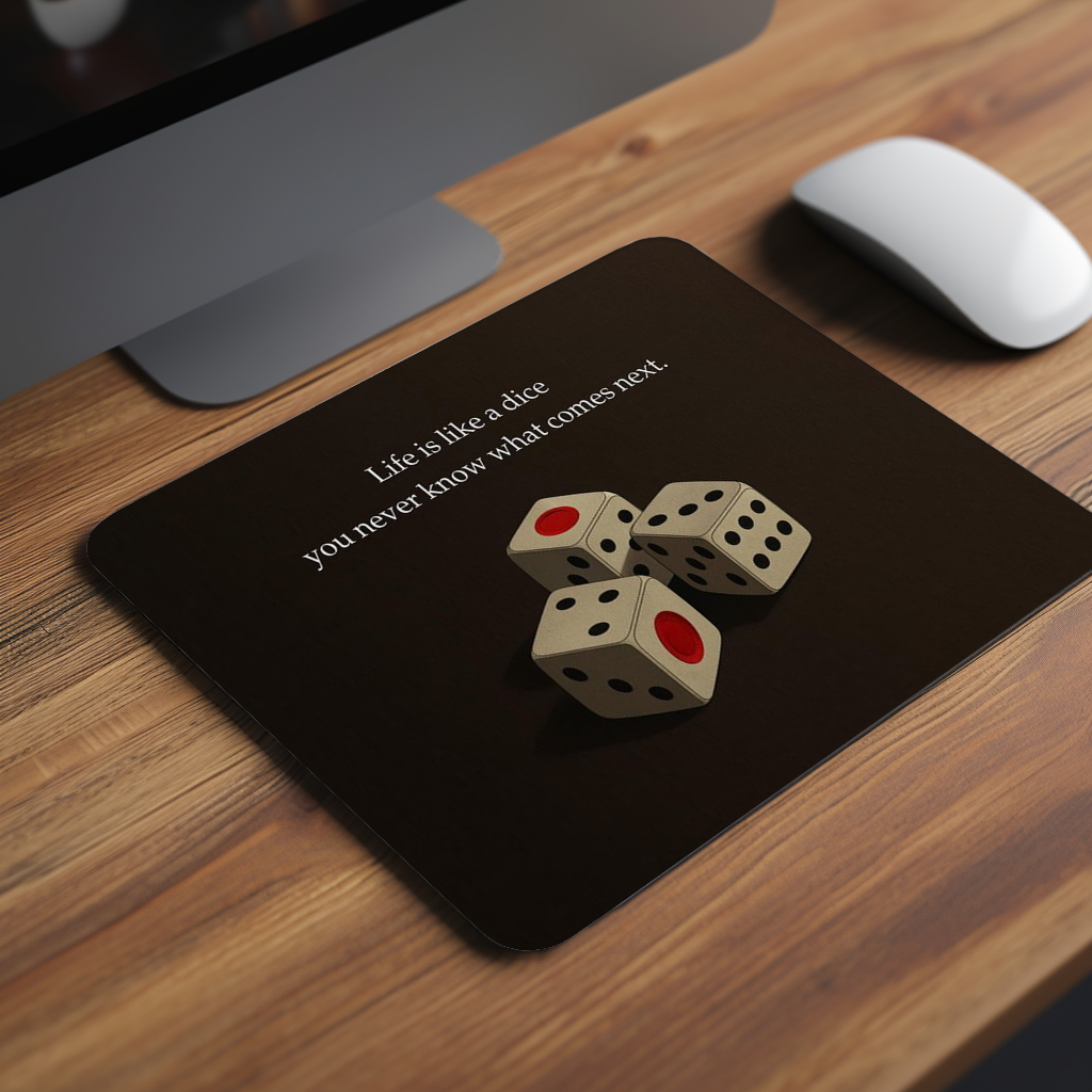 Ludo Dice Premium Mouse Pad