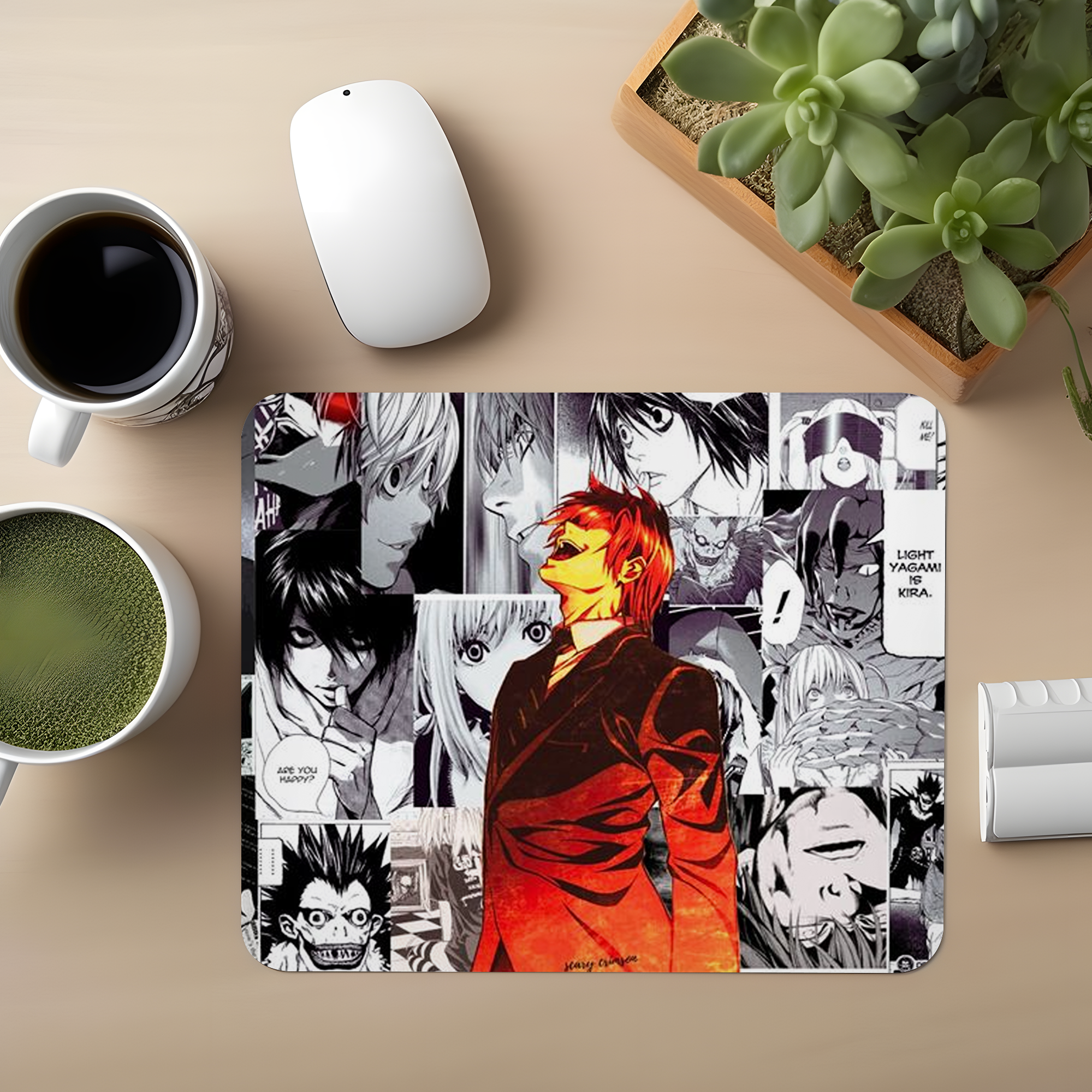 Light Yagami Death Note Premium Mouse Pad