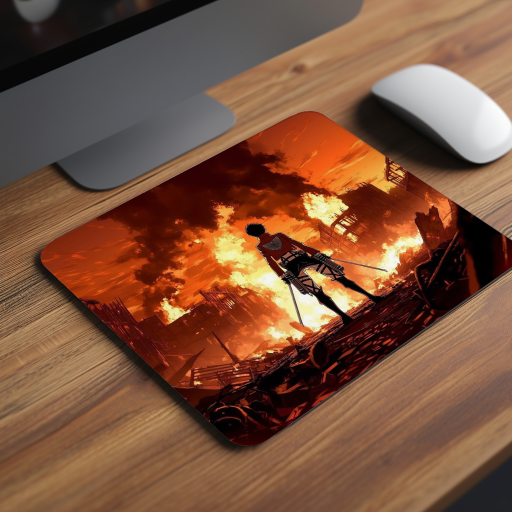 Ashes of Resolve AOT Premium Mouse Pad