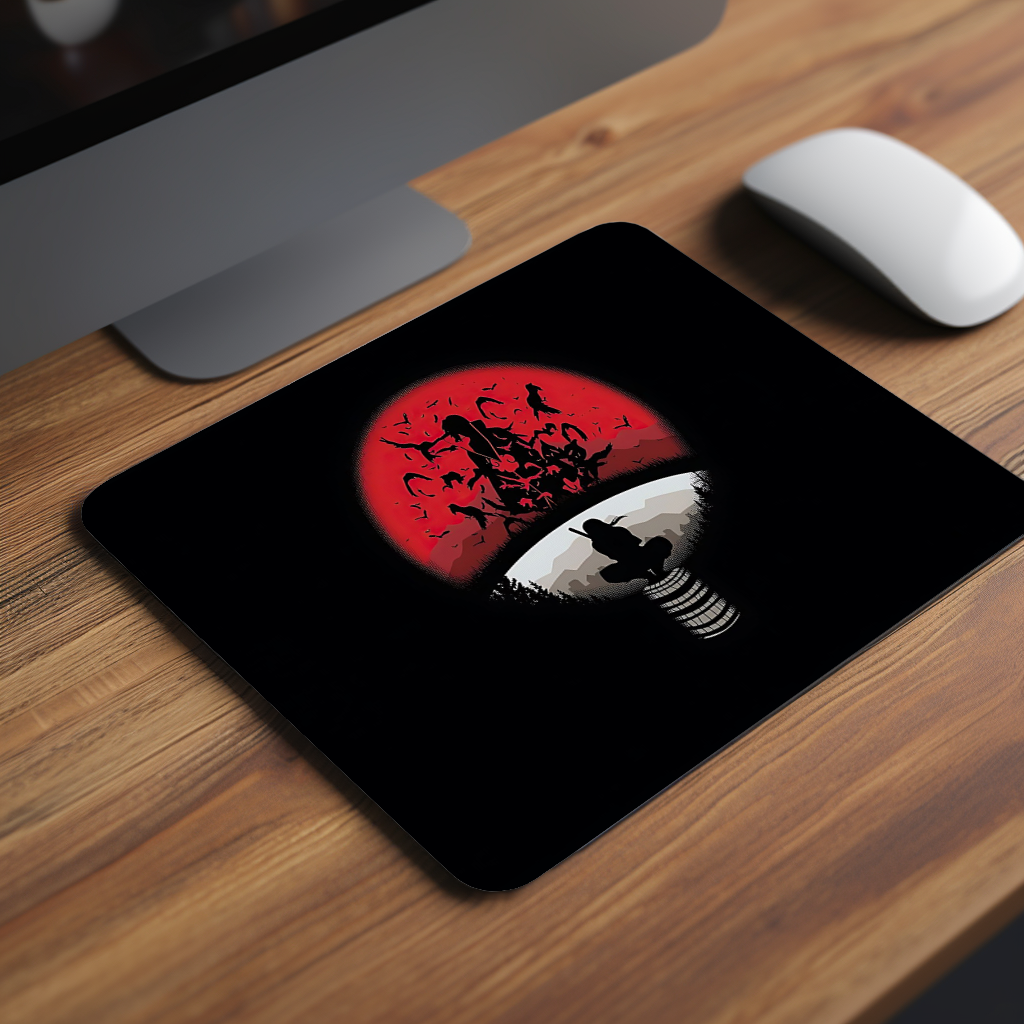 Naruto Uchiha Clan Premium Mouse Pad