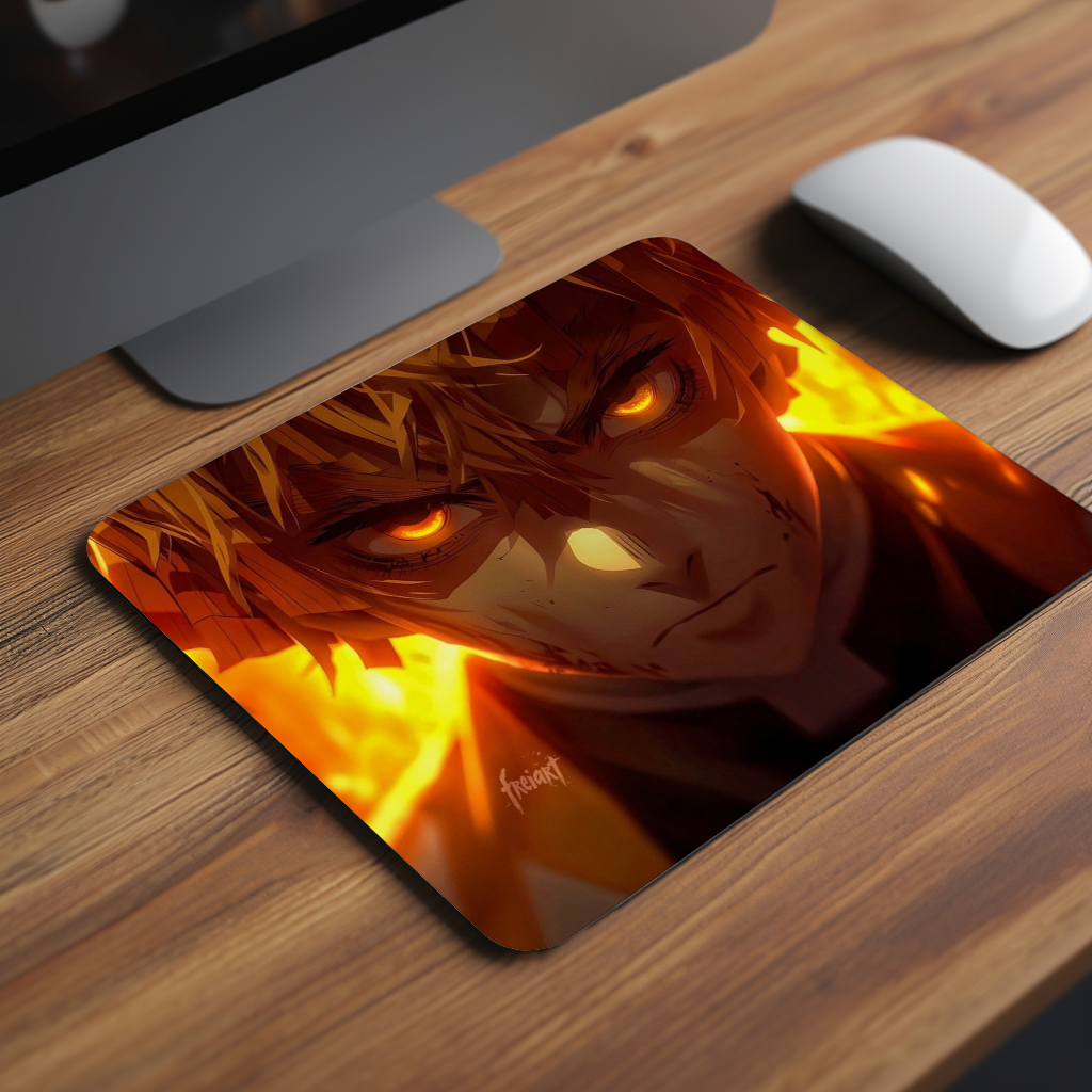Blaze of Fury Premium Mouse Pad