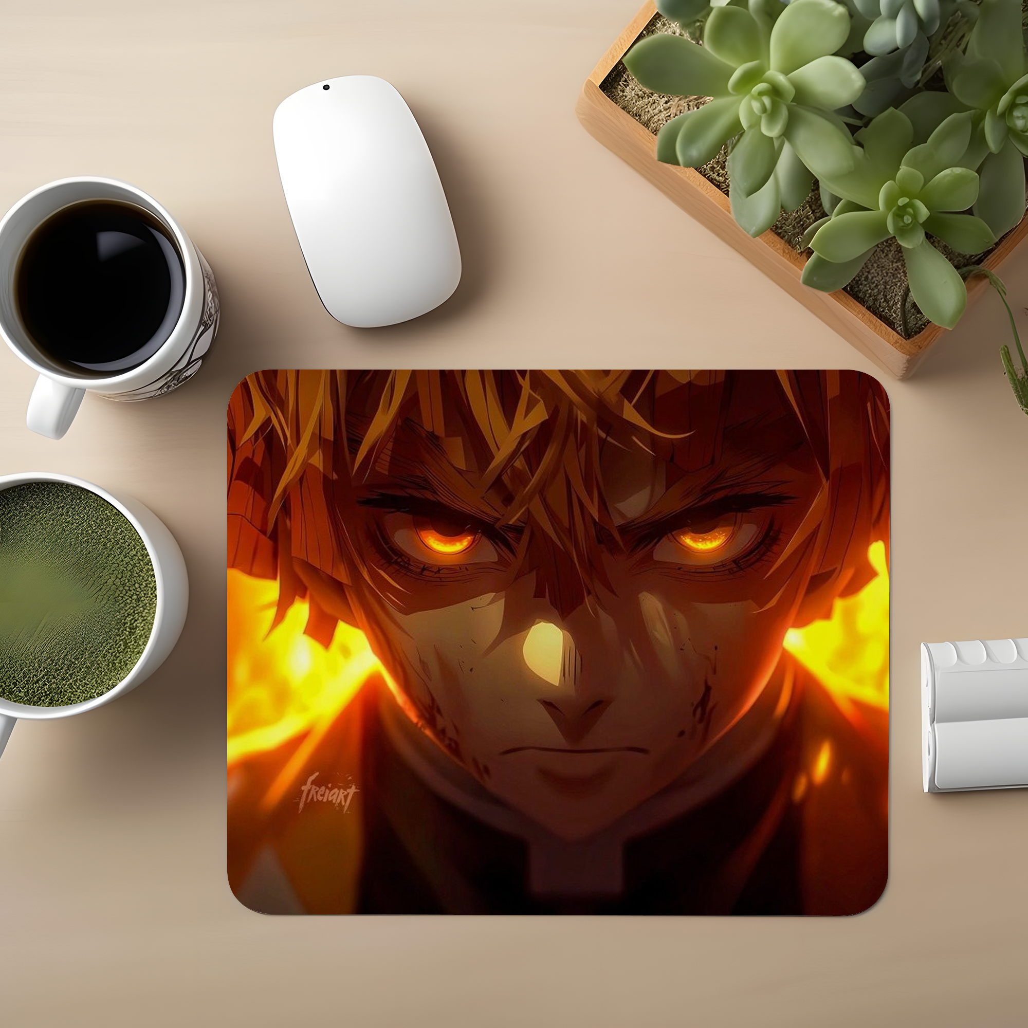 Blaze of Fury Premium Mouse Pad