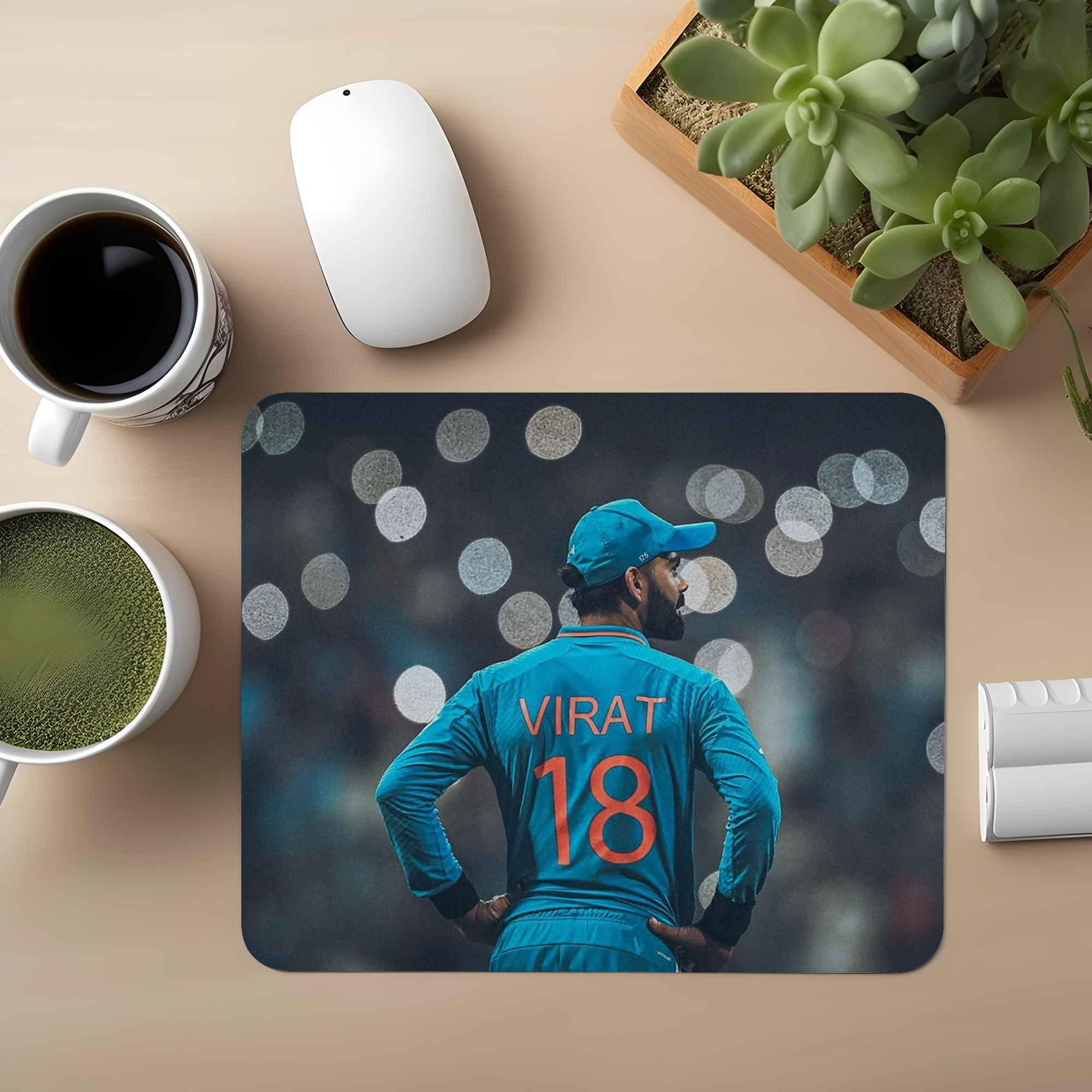jersey number 18 Premium Mouse Pad