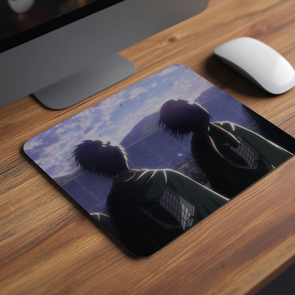 Mikasa Ackerman AOT Premium Mouse Pad