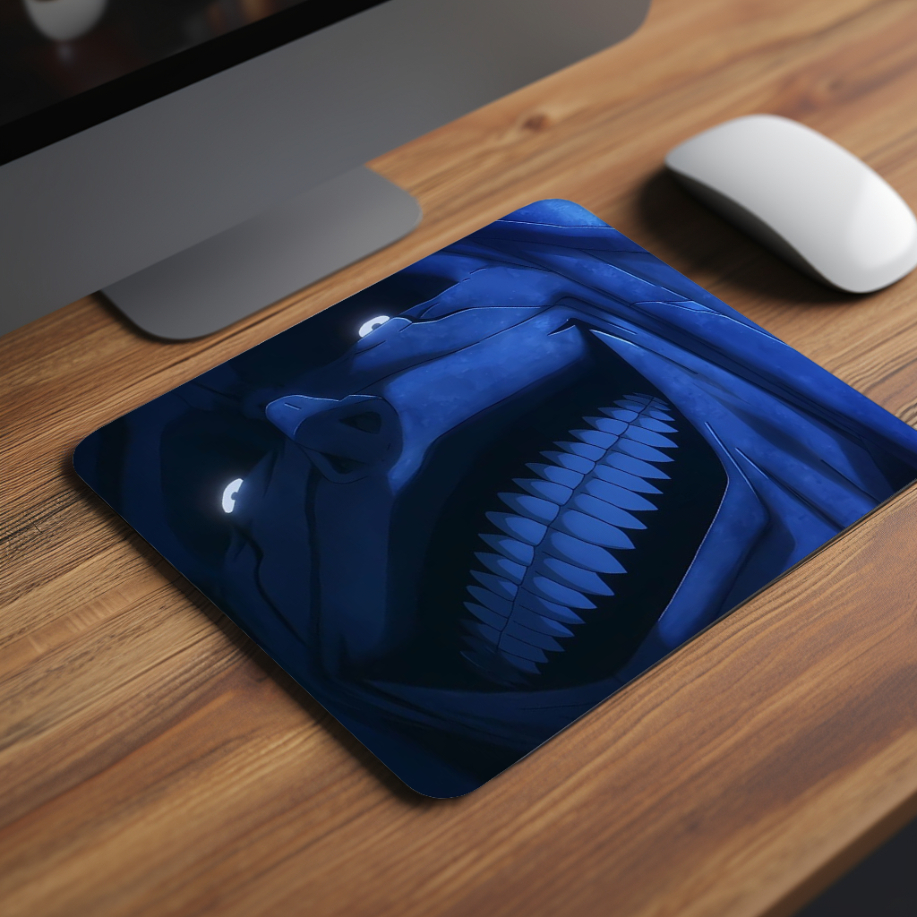 Solo Leveling Deep Blue Complexion Premium Mouse Pad