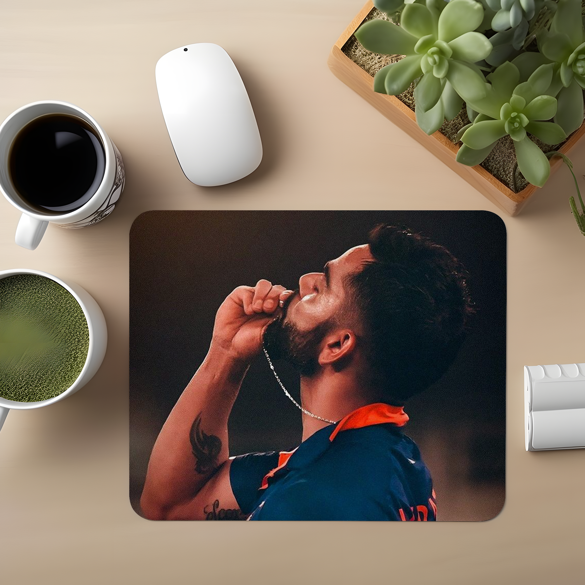 Emotional Celebration By Virat Premium Mouse Pad