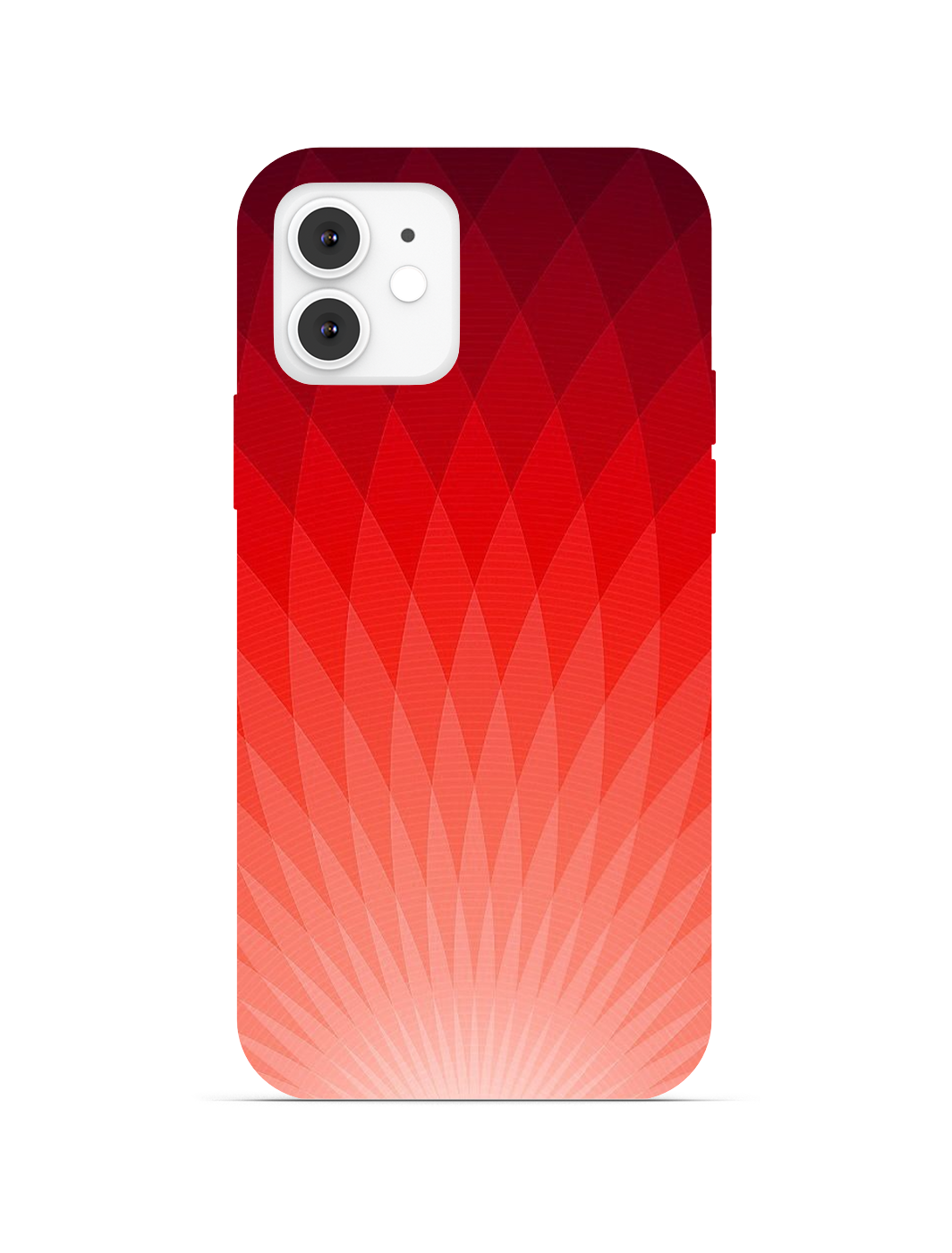 Pastel Red-White Phone Cover