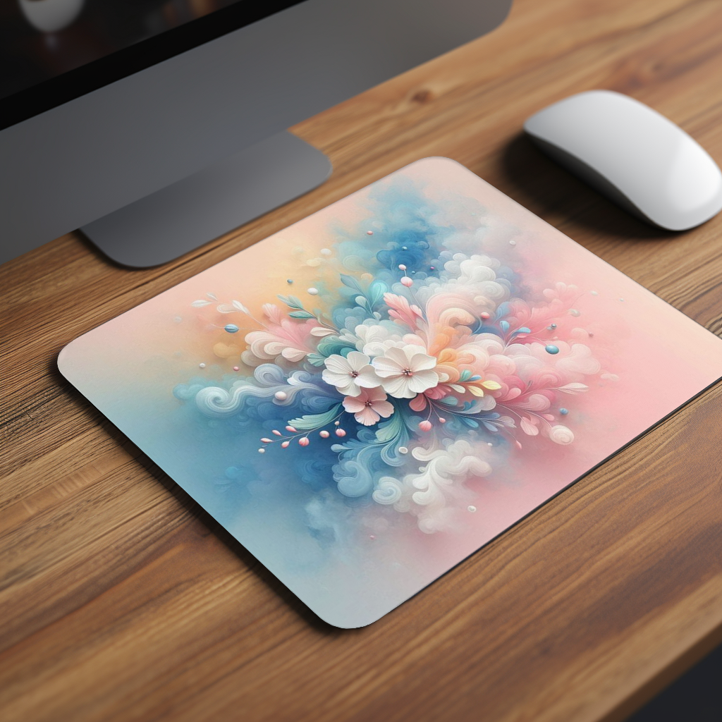 Mystic Pink Violet Premium Mouse Pad