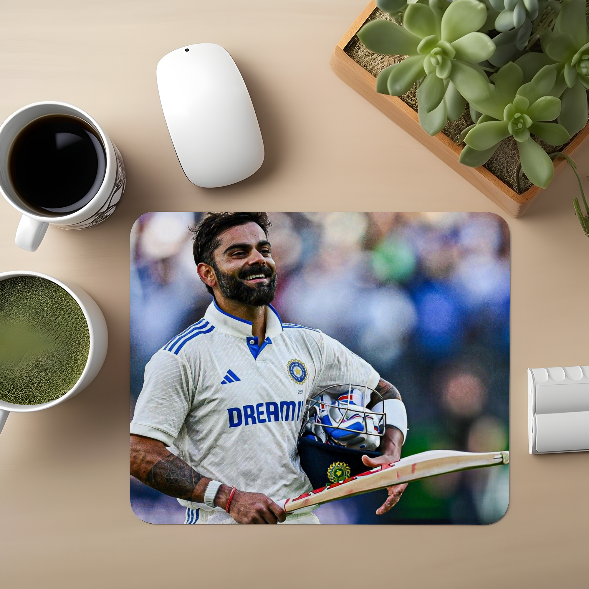 Victory Moment Of Virat Premium Mouse Pad