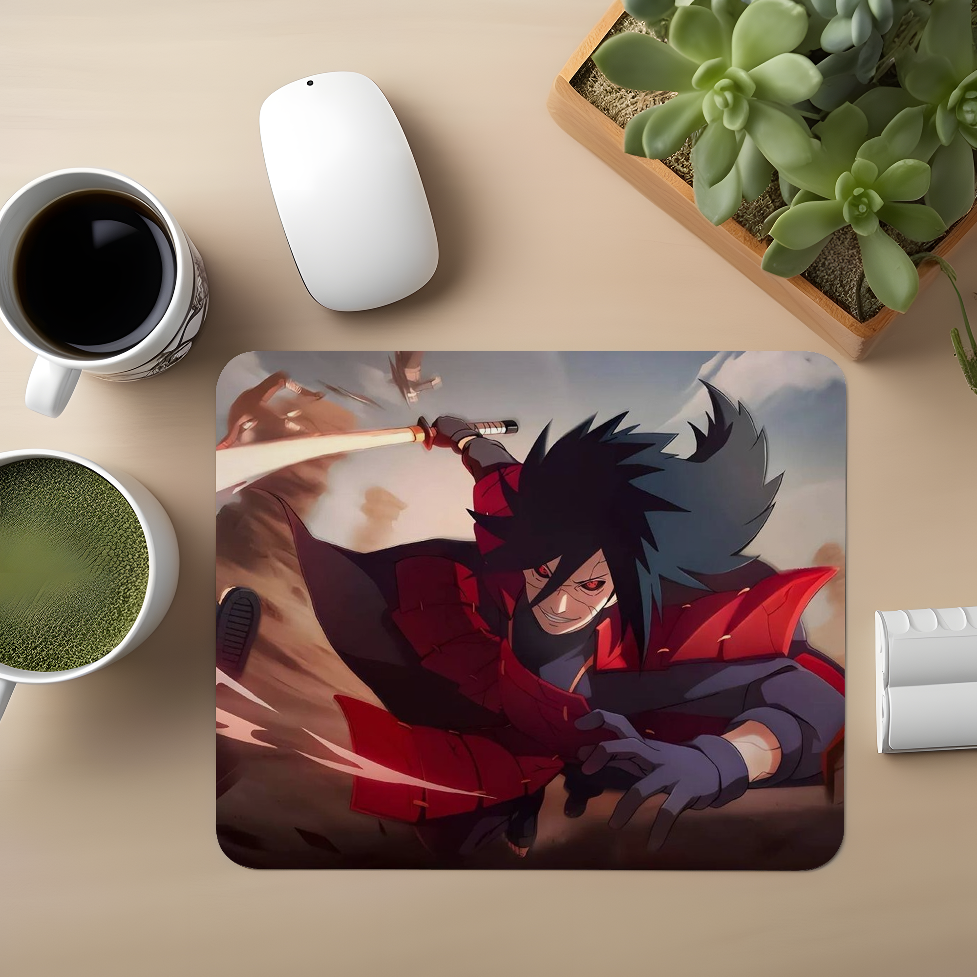 Crimson Warlord Shinobib Premium Mouse Pad