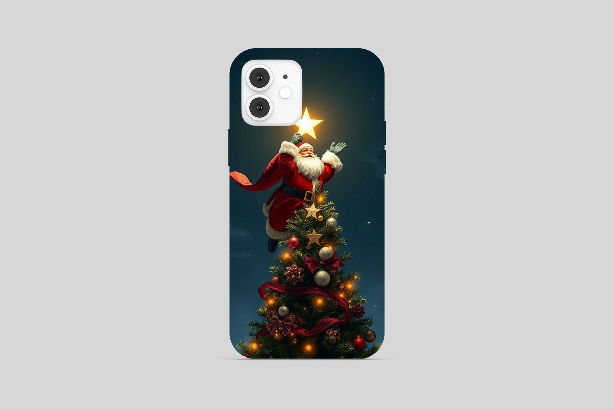 Santa Sparkle Phone Cover