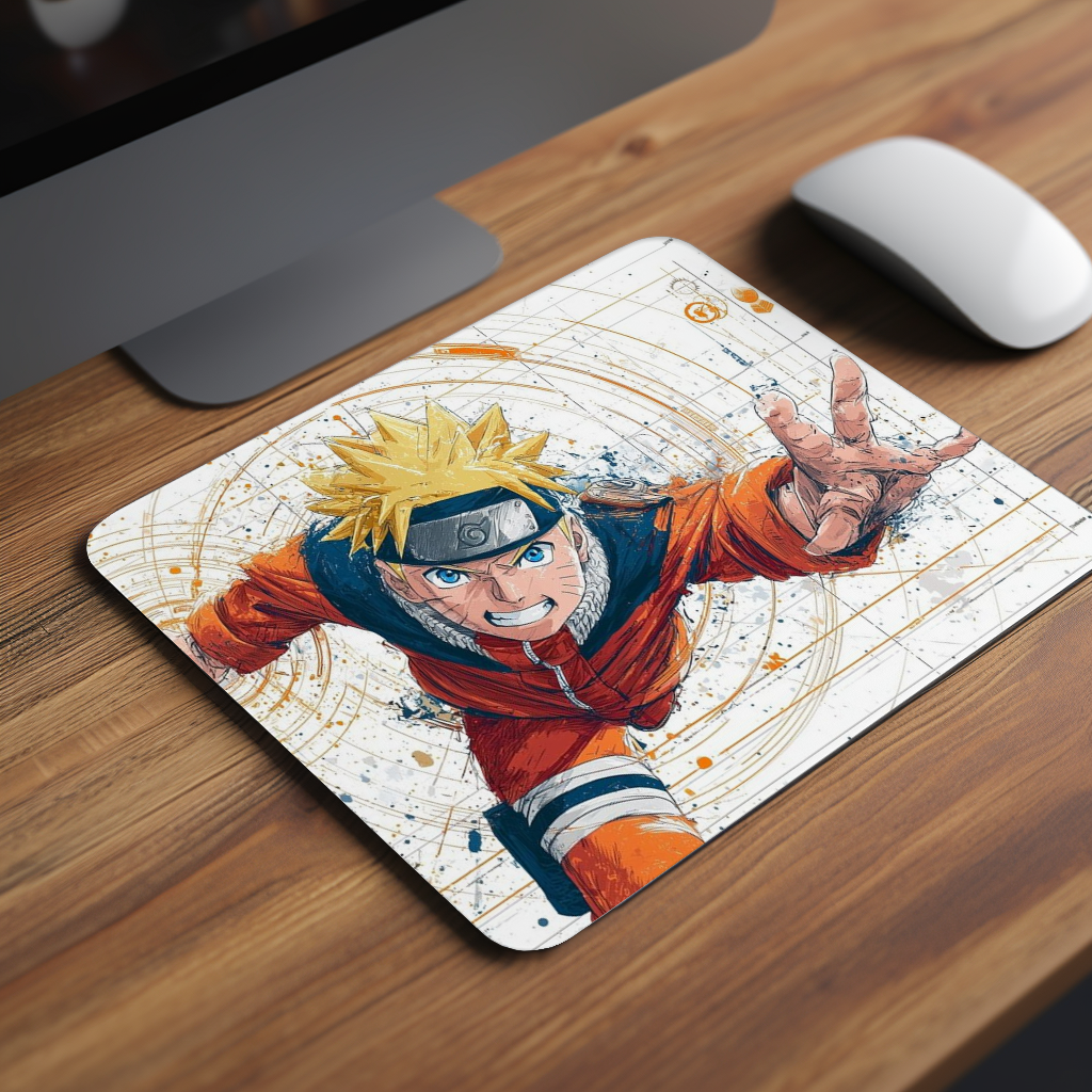 Will of Fire Runner Premium Mouse Pad