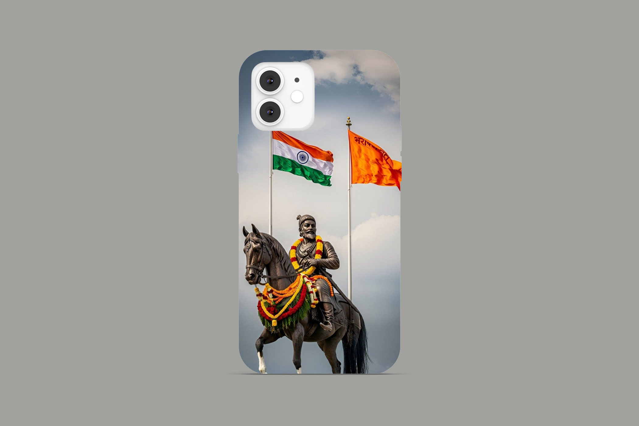 Kesari Aura – Shivaji Maharaj Mobile Cover