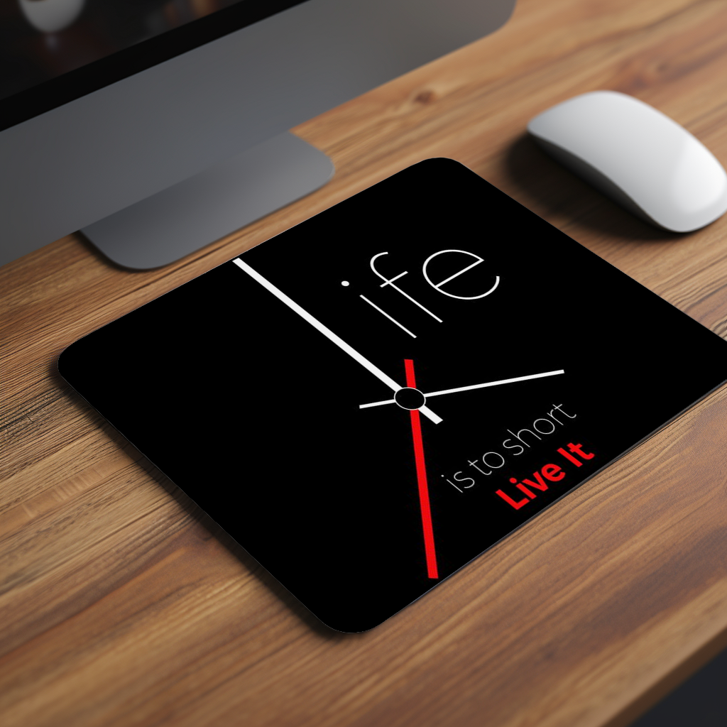 Live Your Life Premium Mouse Pad