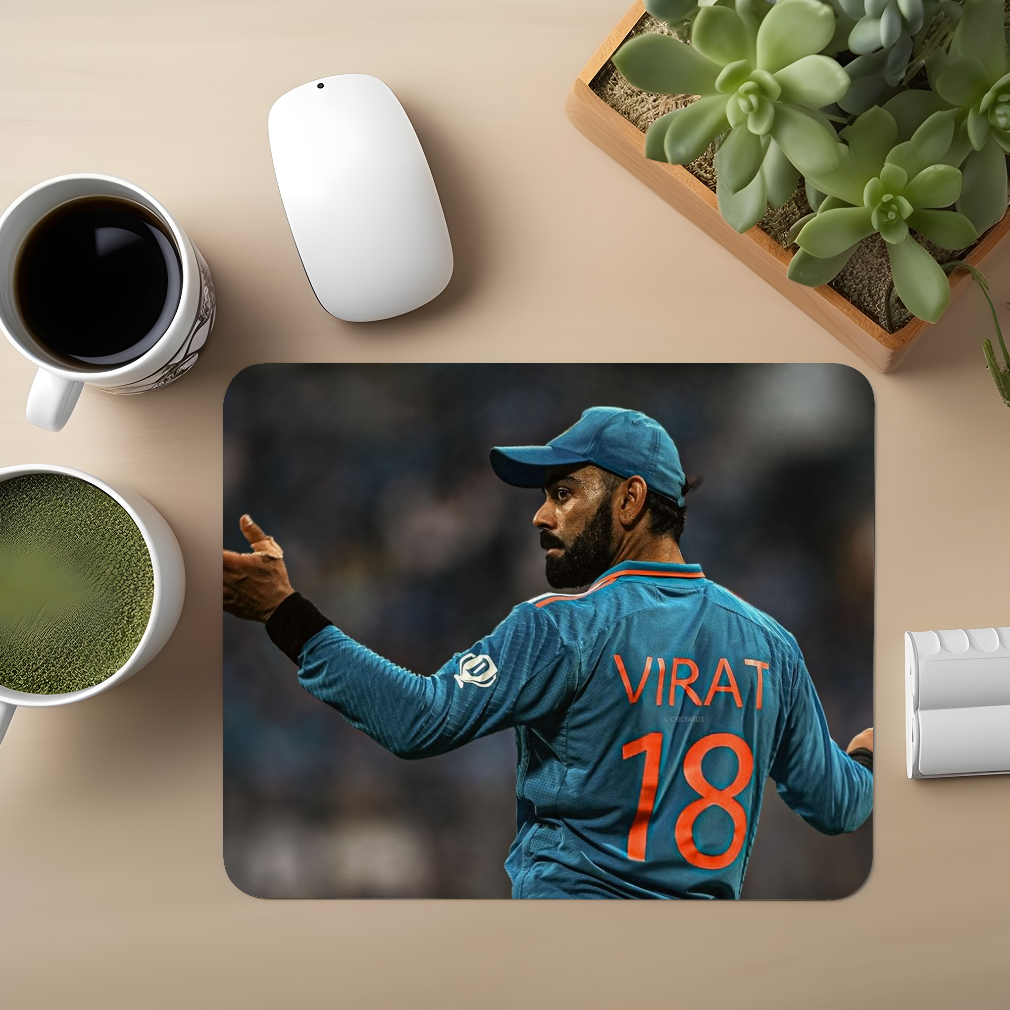 Indian Cricket Pride Premium Mouse Pad