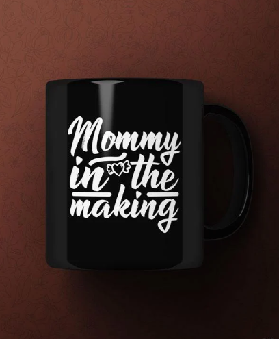 Mommy in the making Printed Premium Mug