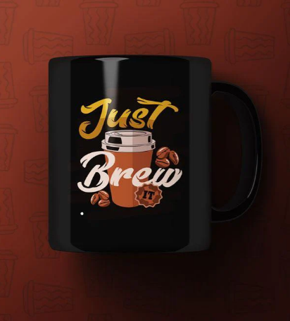 Just brew it Printed Premium Mug