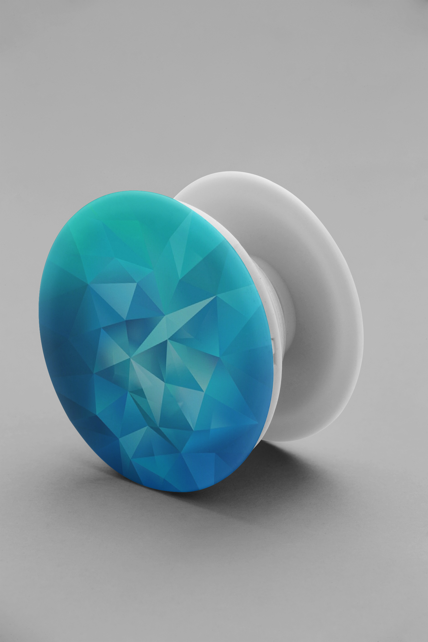 Pastel Crystal Blue Geometry Phone Cover