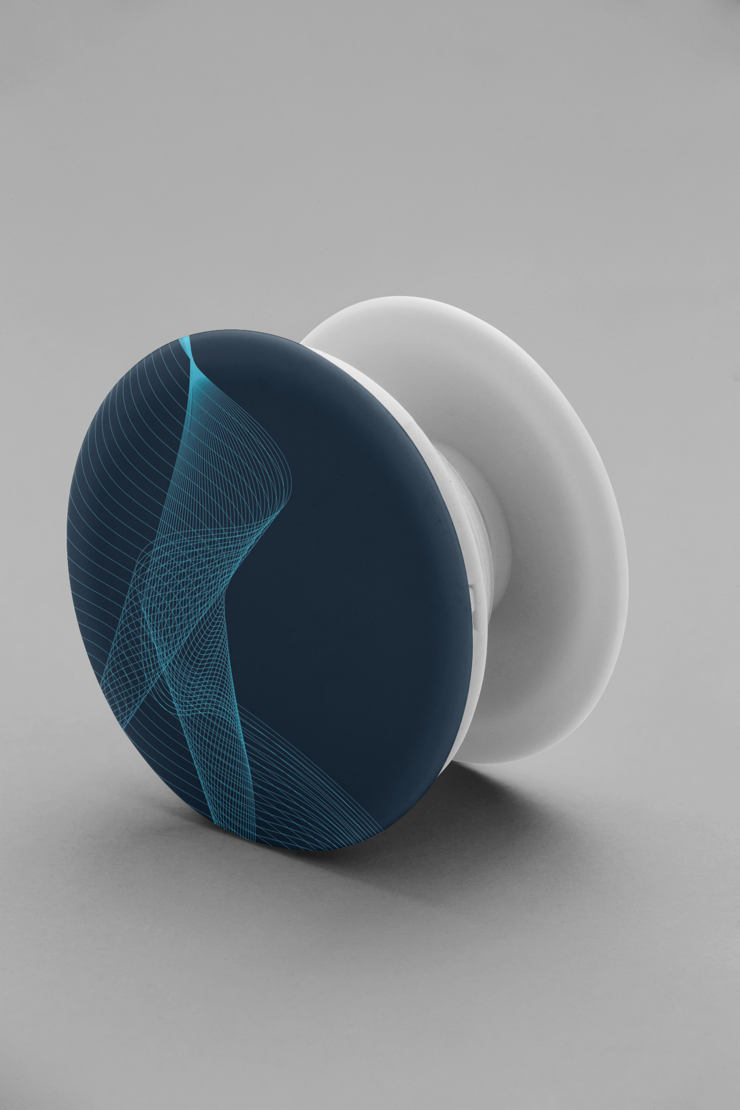 Pastel Aqua Waveflow Phone Cover