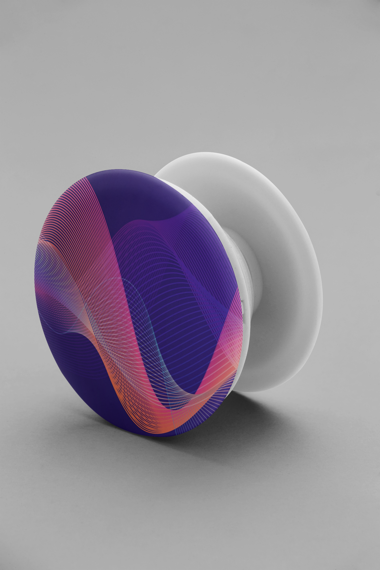 Pastel qua Orange Waveflow Phone Cover