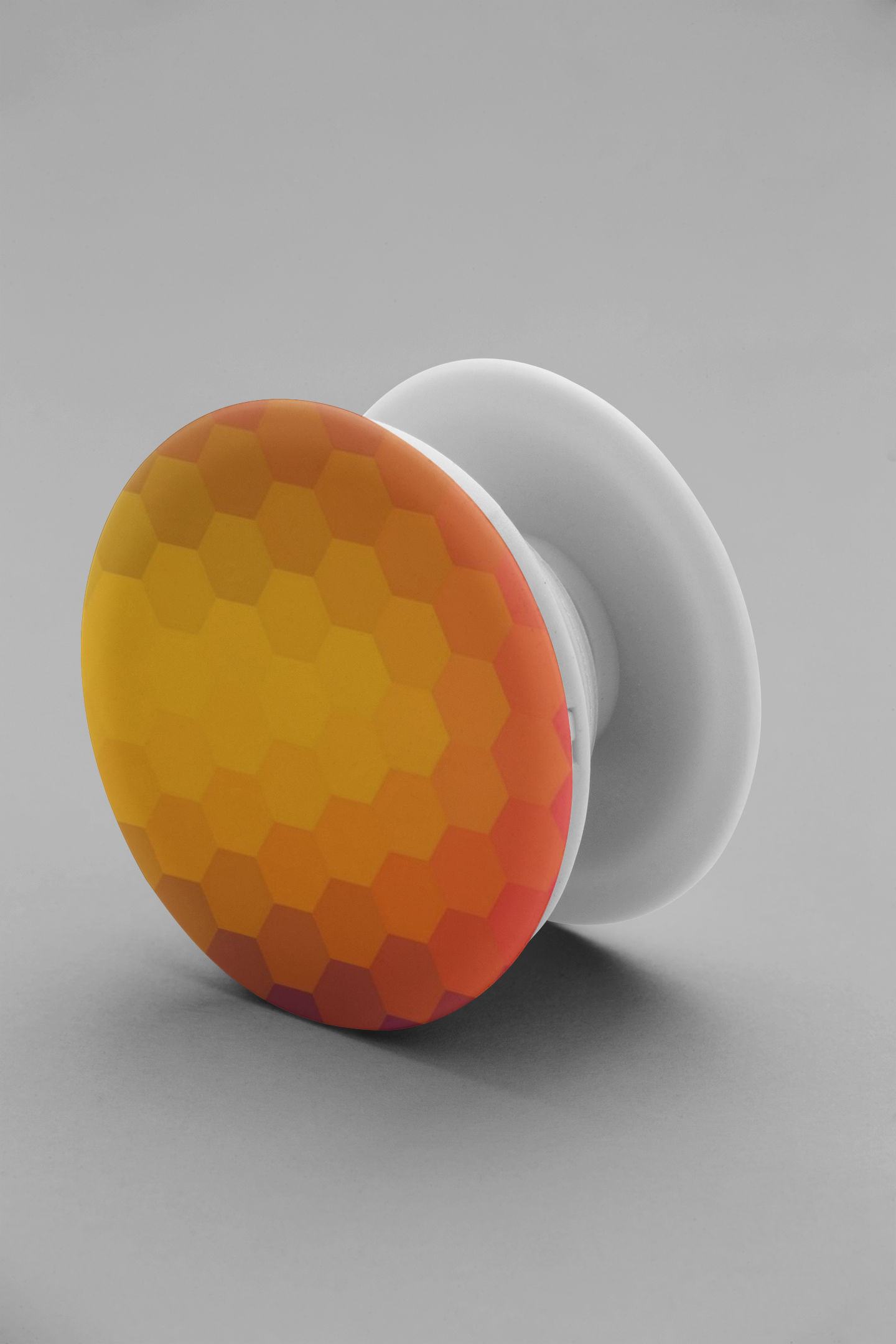 Pastel Aqua Orange HexaFlow Phone Cover